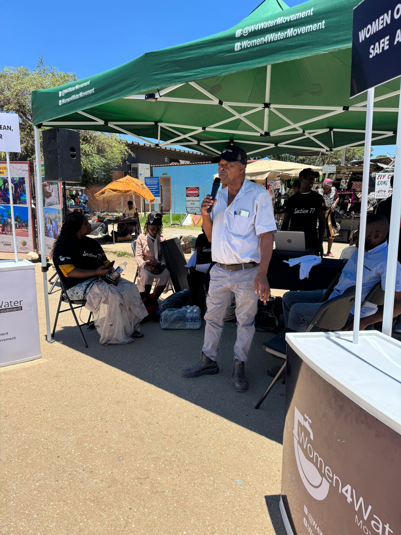 Women4Water information booth